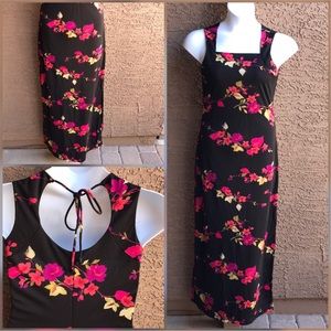 Buyer too California sleeve less long dress